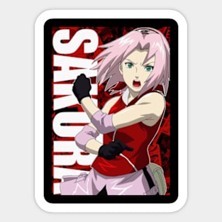 SAKURA HARUNO MERCH VTG Sticker